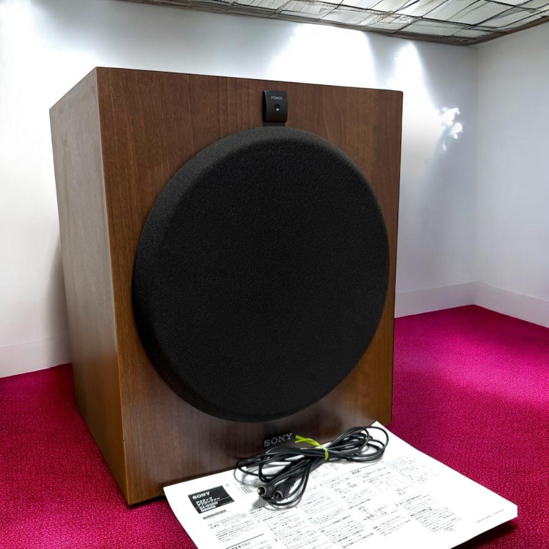 ☆美品 SONY ソニー SA-W3000 木目 アクティブ サブウーファー