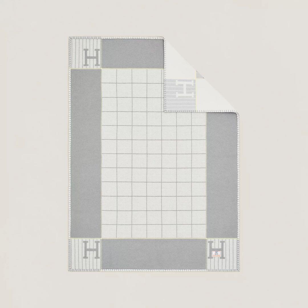 新品　HERMES エルメス　ブランケット　プレード　アヴァロン　カブリオル