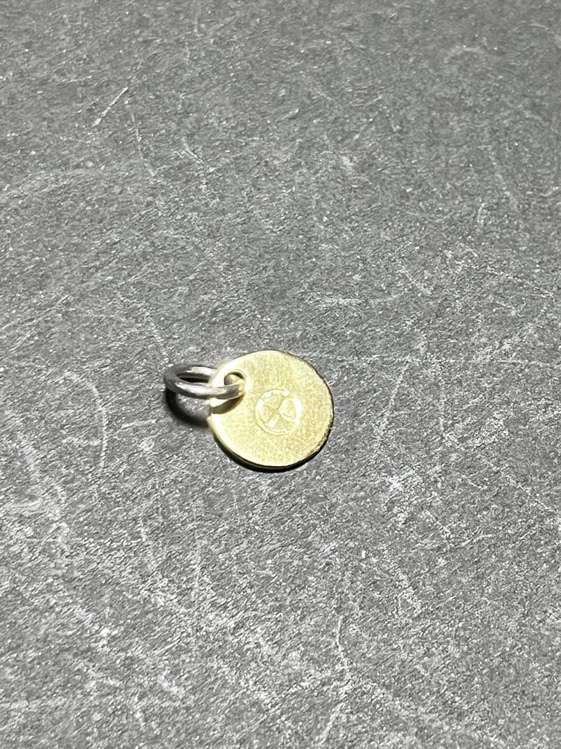 WINGROCK ウィングロック 18K 全金メタル タタキ ペンダント TOP