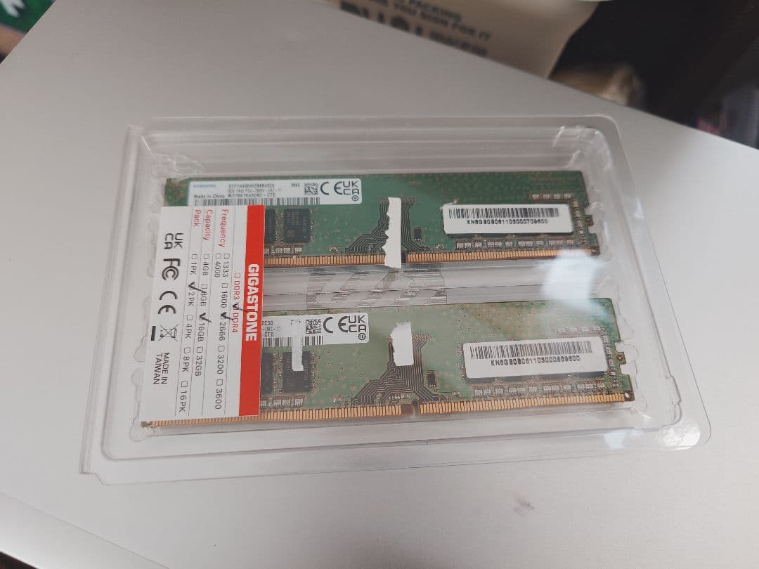 SAMSUMG DDR4 2666 メモリ 8GB×2枚 16GB