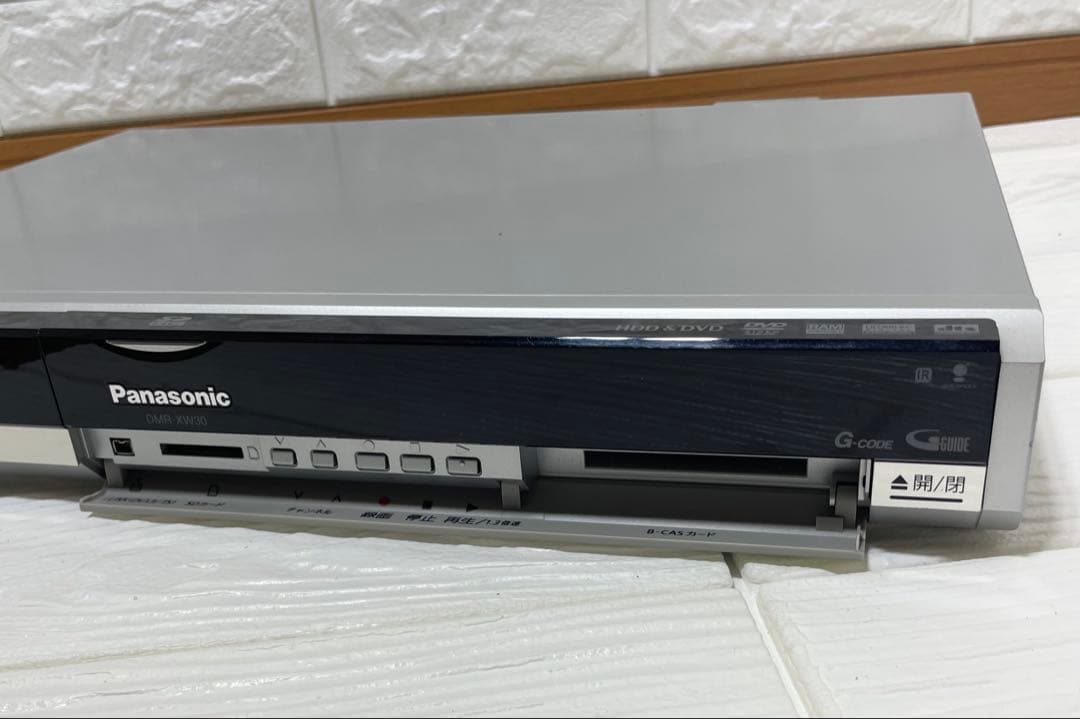 【２週間保証付き/美品】 パナソニック DVD/HDD DMR-XW30-S