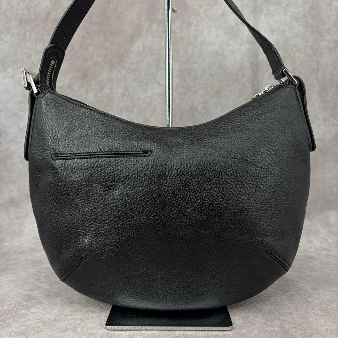 【美品✨】ヒロフ 2way ショルダーバッグ ハンド クロスボディ レザー ロゴ