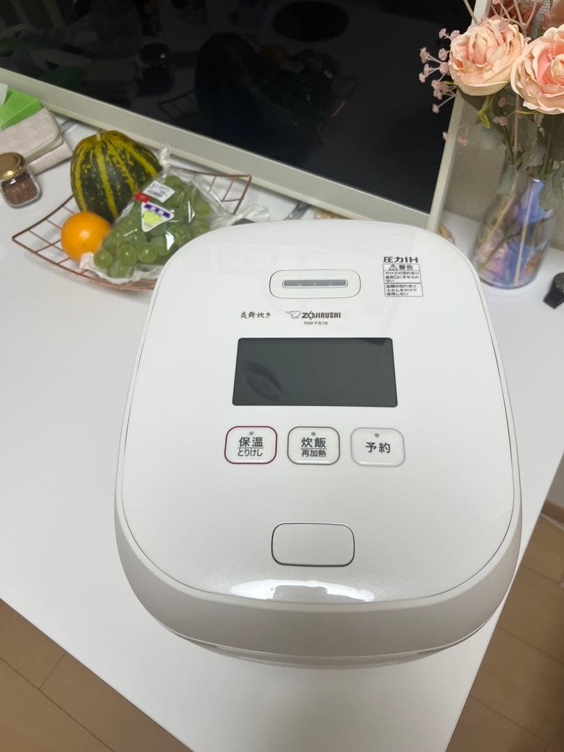 象印　炎舞炊き　圧力IH 1升 2022 NW-FA18