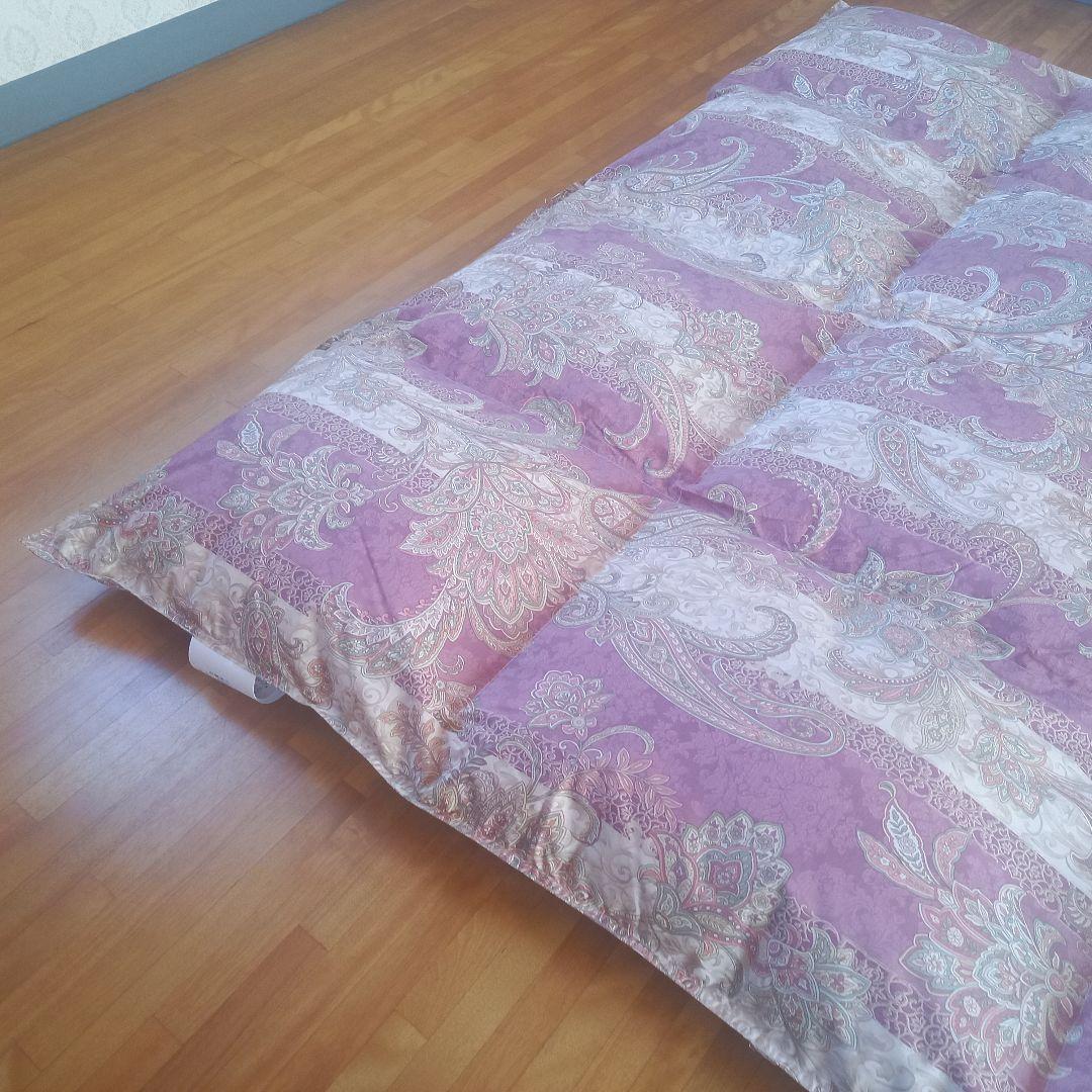 羽毛布団 ペアセット 増量 SDGs リフレッシュ羽毛 清潔 安心 日本製⑦