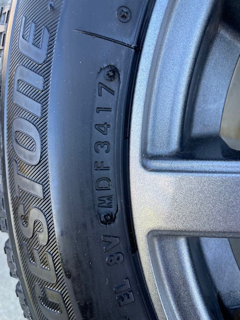 155/65R14 ブリヂストンタイヤ　 ホイール付き 4本セット×2組