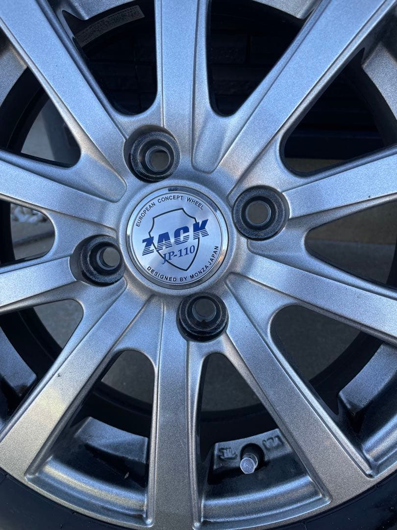 155/65R14 ブリヂストンタイヤ　 ホイール付き 4本セット×2組