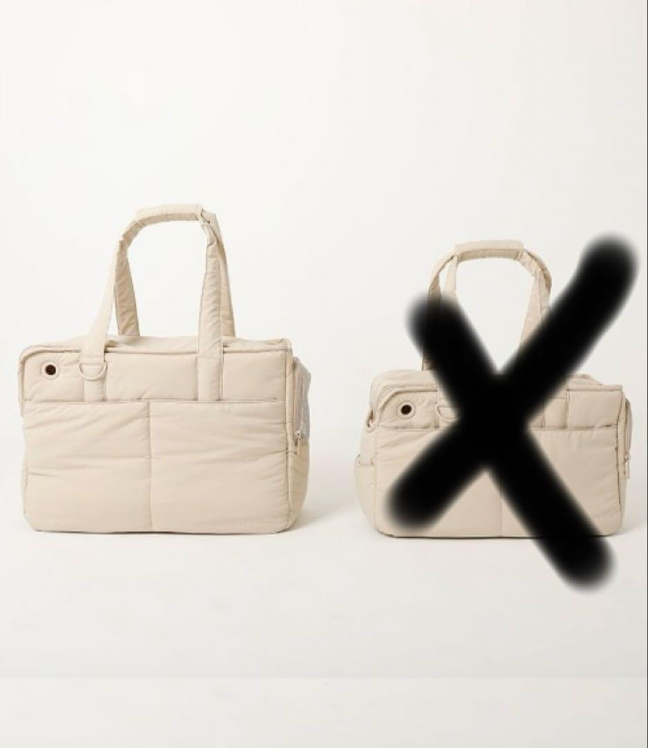 monchéri 軽量撥水ペットトートバッグ