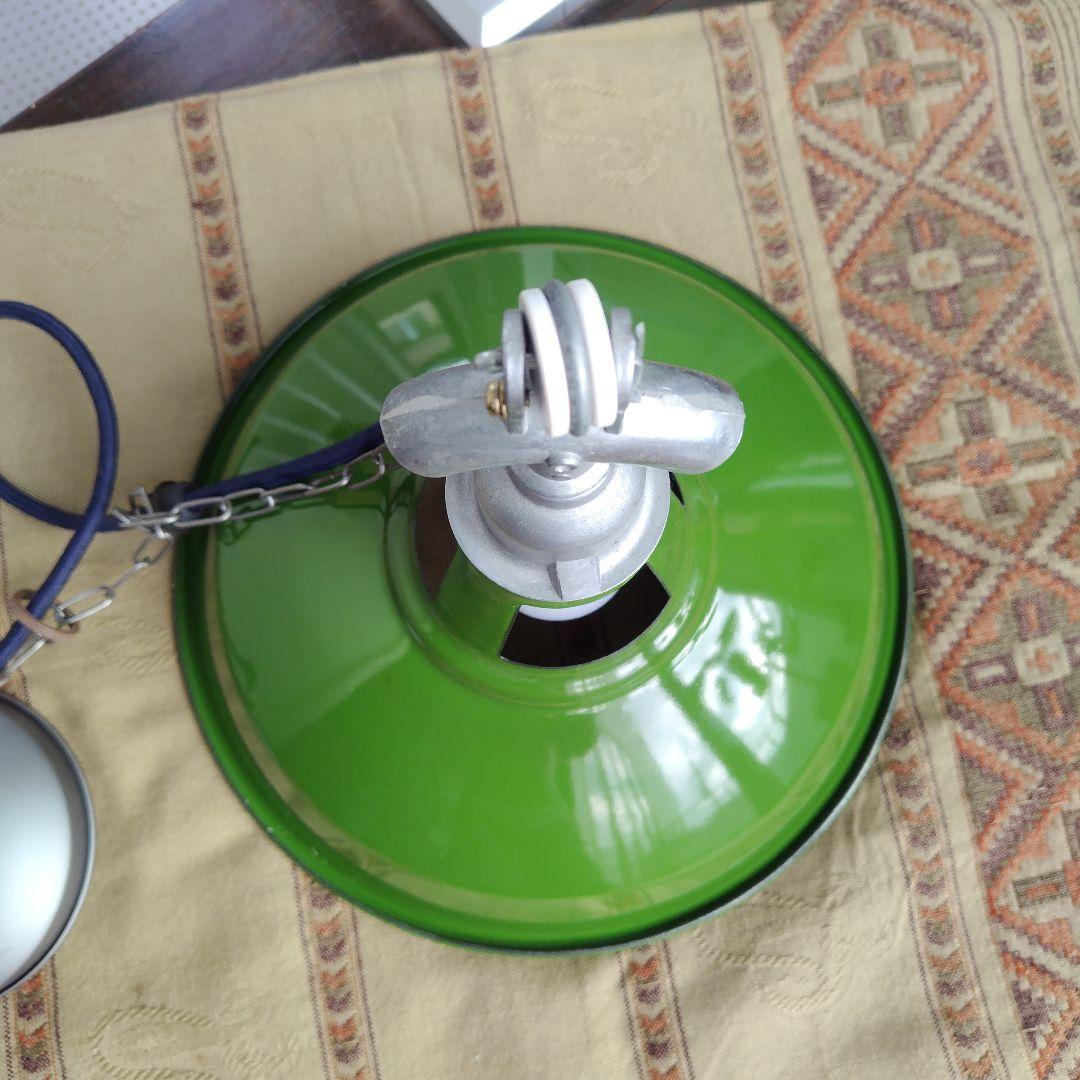 ②アタリあり！展示品アートワークスタジオ フィッシャーマンズペンダントライトМ緑