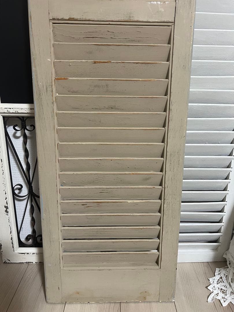 アンティーク＊シャビーシックルーバー＊ヴォレー＊パーテーション