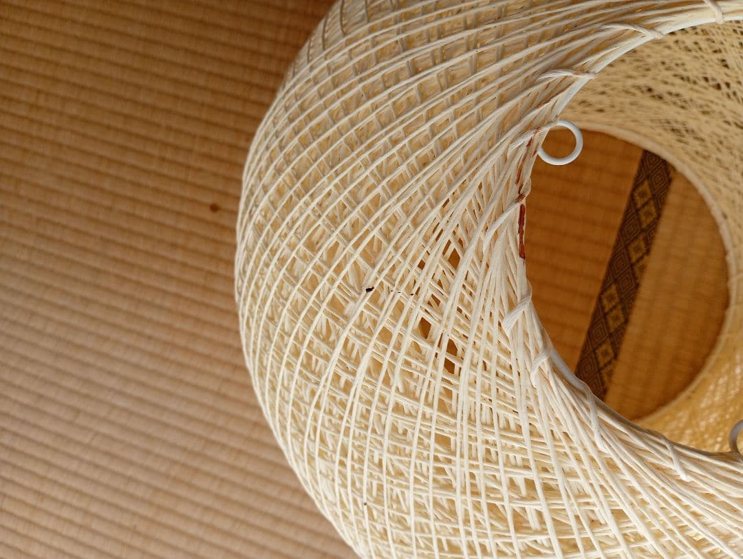 ペンダントライト　Led電球付　和　丸形照明　おしゃれ