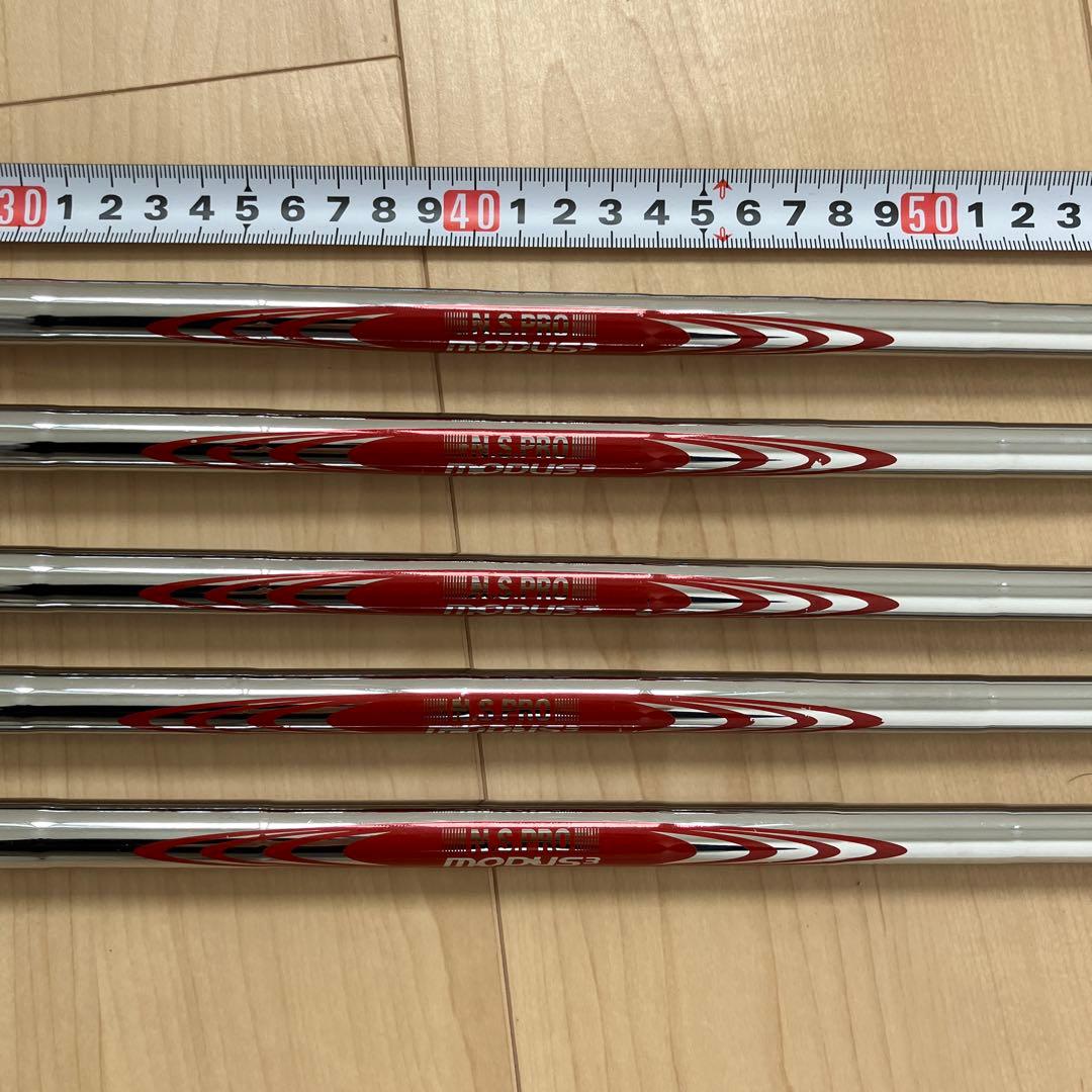 モーダス115Sアイアンシャフト5本（6〜P）