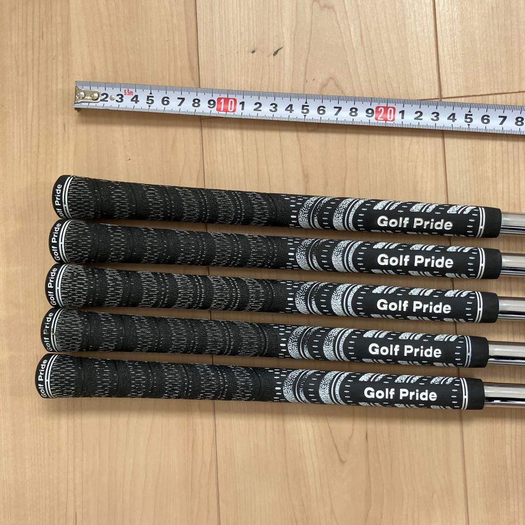 モーダス115Sアイアンシャフト5本（6〜P）