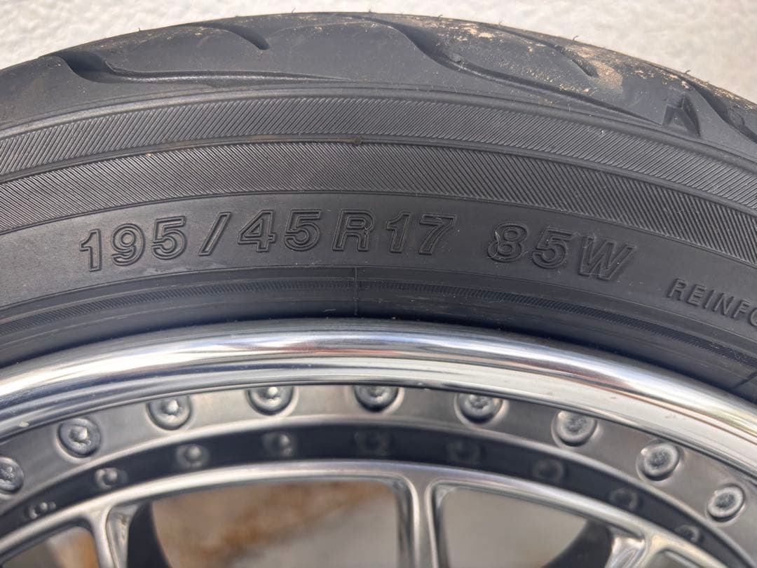 【カズ】SSR Professor MS3 ホイール 4本セット タイヤ付