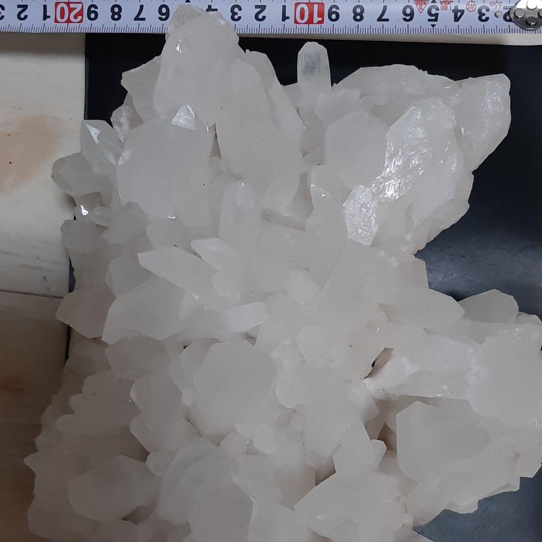 最終お値下げ❗レムリアンシード水晶クラスター 重さ約4100g