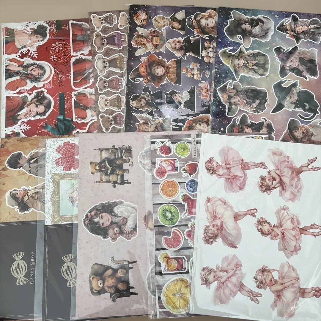 ☆ラスト☆【処分価格】デザインペーパー　大量　まとめ売り