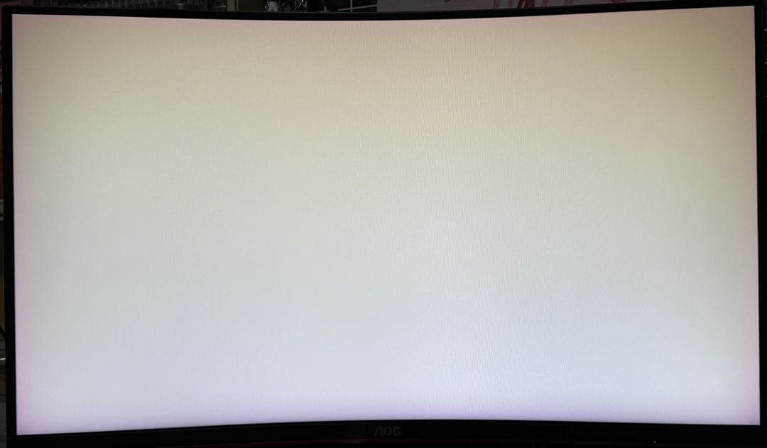 AOC ゲーミングモニター(湾曲 )2枚セット C32G1/11