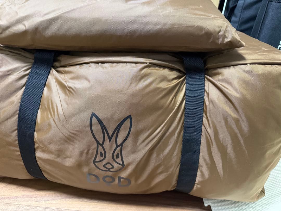 【美品（おまけ付き）】DOD タケノコテント2 タンカラー フルセット
