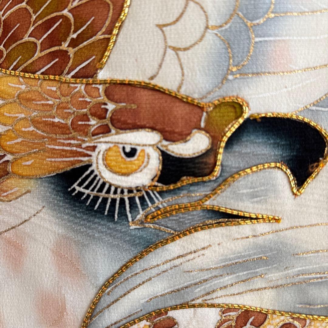 No.1 男の子　お祝い着 正絹　絞り着物　長襦袢 七五三