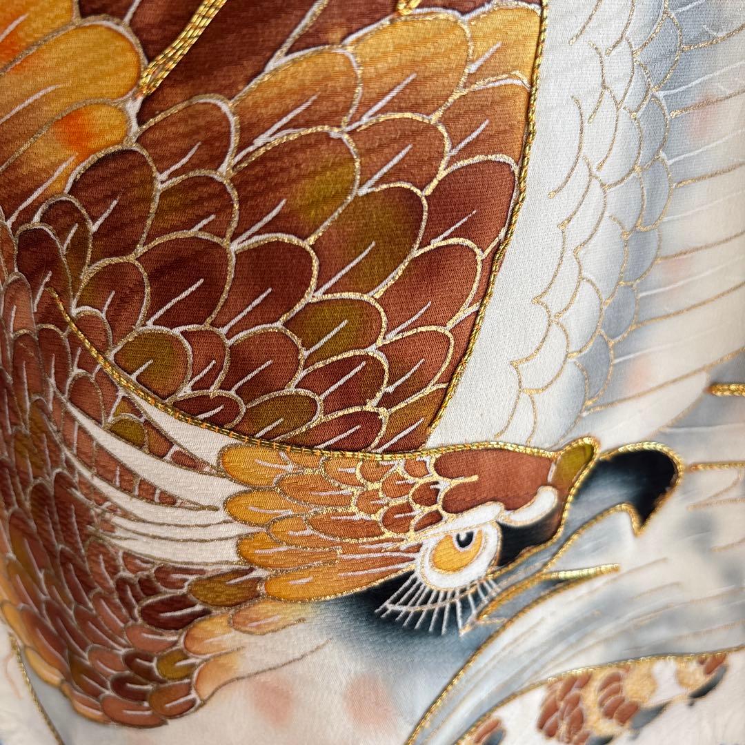 No.1 男の子　お祝い着 正絹　絞り着物　長襦袢 七五三