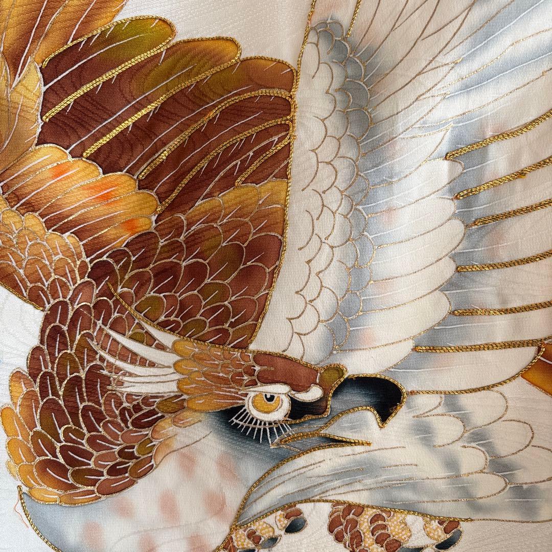 No.1 男の子　お祝い着 正絹　絞り着物　長襦袢 七五三