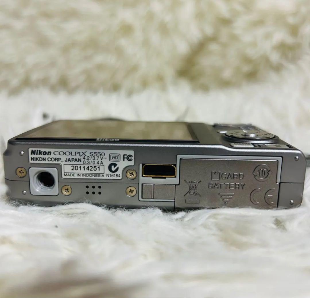 【美品】Nikon Coolpix S550 動作良好！