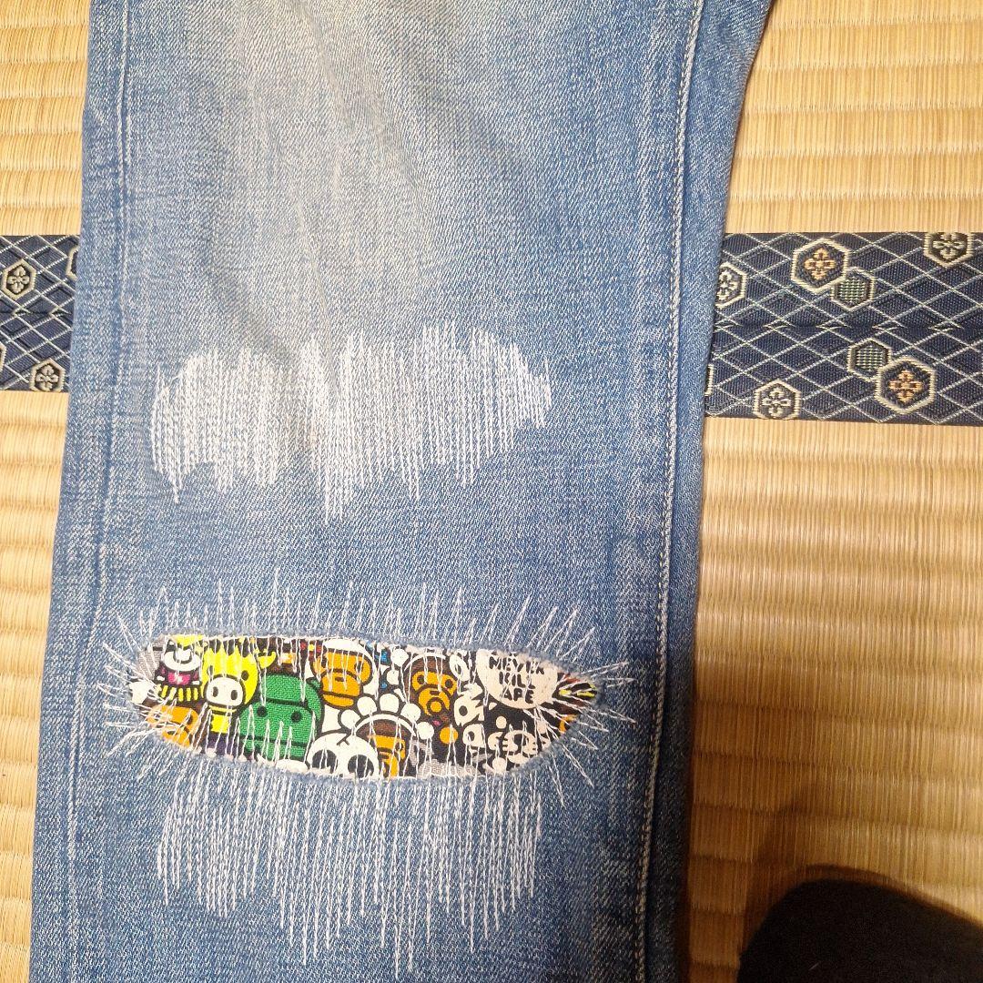 A BATHING APE　デニム　マイロサファリ　美品