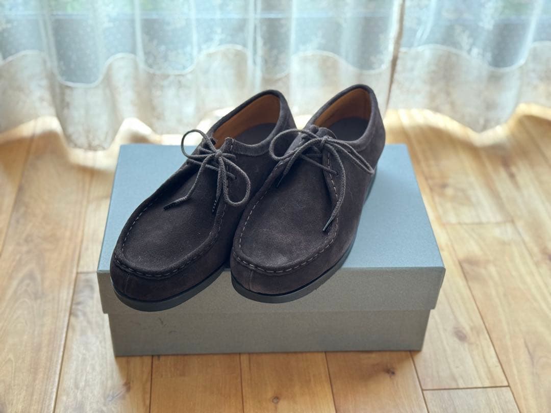 FOOTWORKS TYROLダークブラウン スエード 25cm