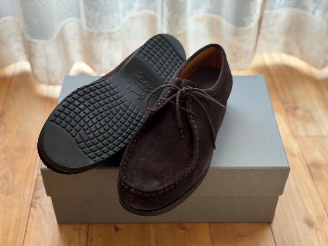 FOOTWORKS TYROLダークブラウン スエード 25cm