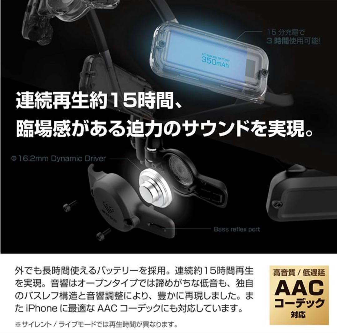 【新品・未使用】エレコム NESTOUT オープンイヤーウェアラブルスピーカー