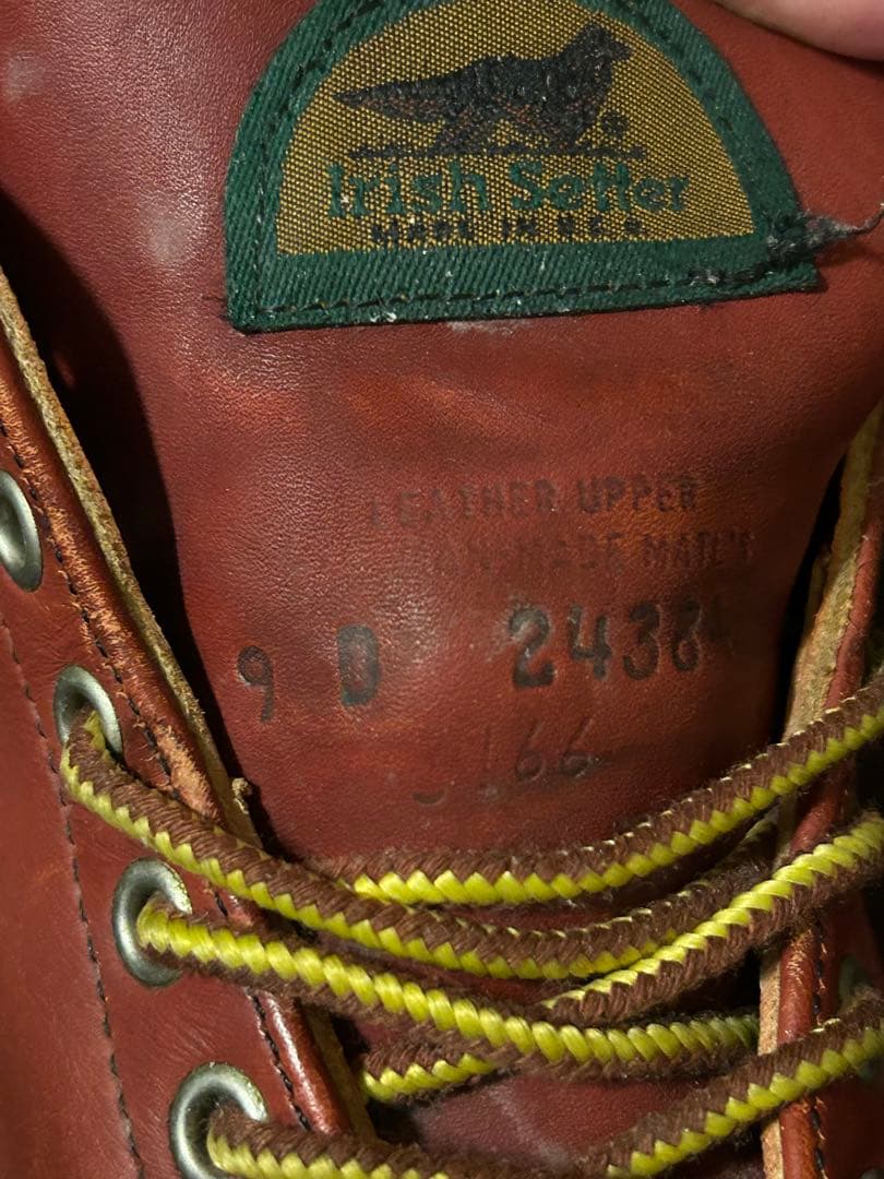 アイリッシュセッター REDWING 赤 ブーツ 値下げ交渉可
