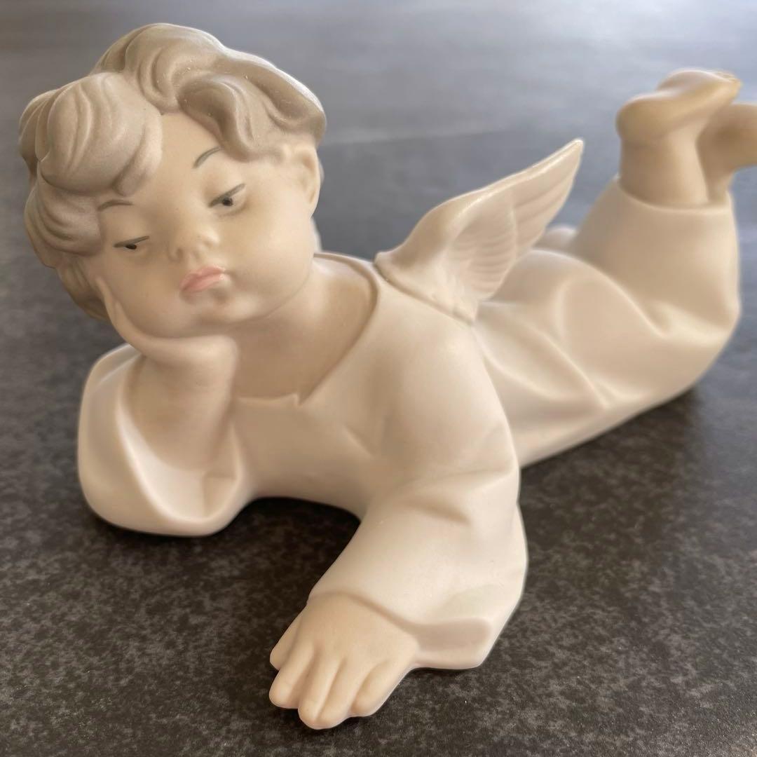 【希少】リヤドロ マット天使×2