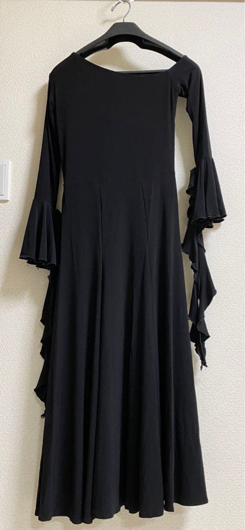 新品⭐️XI-DUO DANCE ブラックオフショルダードレス/ワンピースLサイズ