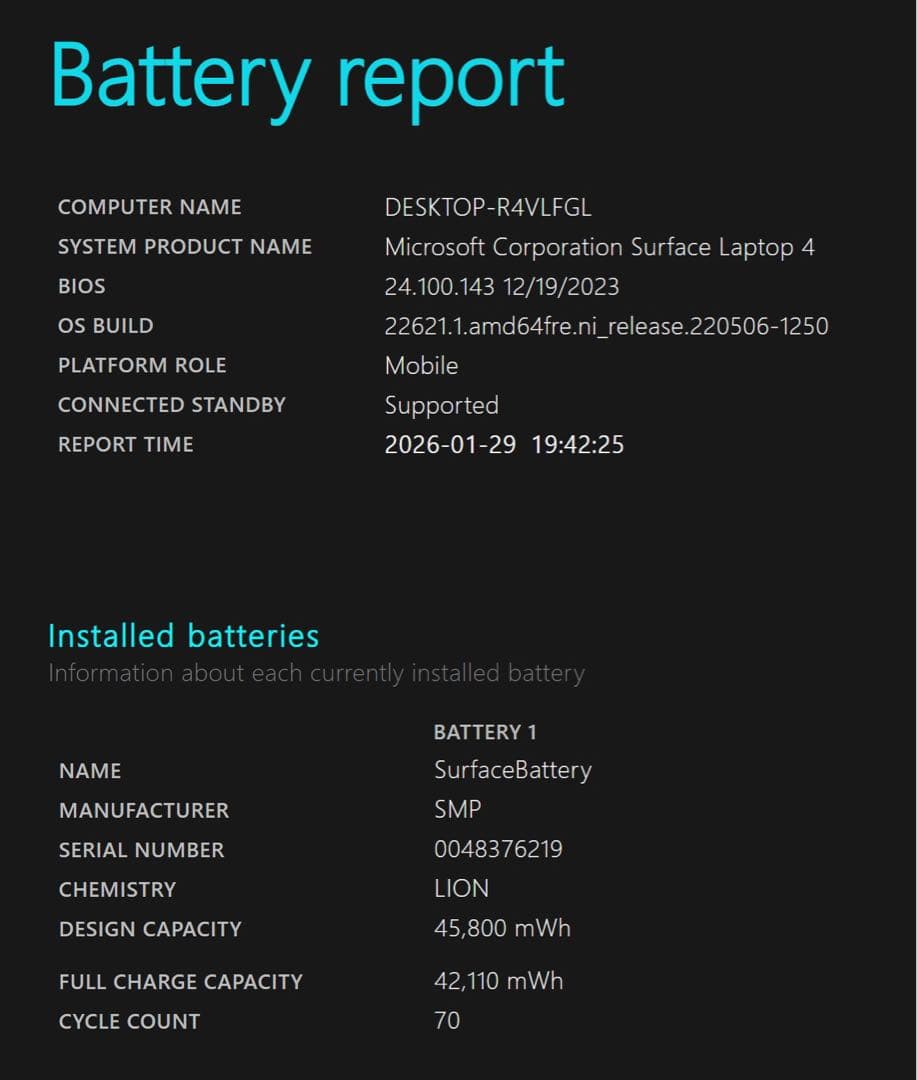 高性能Surface Laptop4/i7/メモリ32GB/SSD1TB