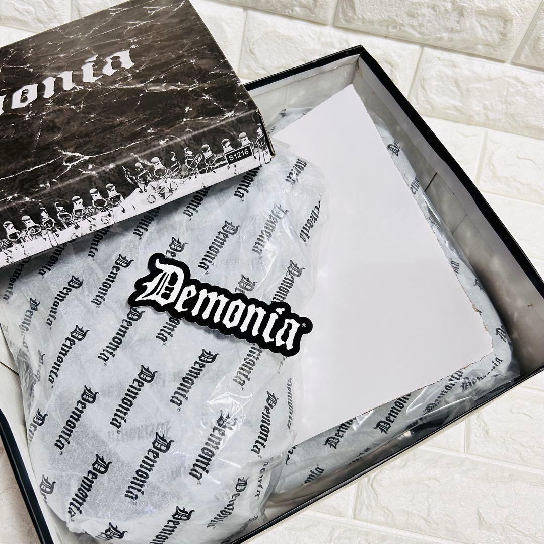 新品未使用⭐️Demonia デモニア 厚底ブーツ スニーカー 26cm 黒 M8