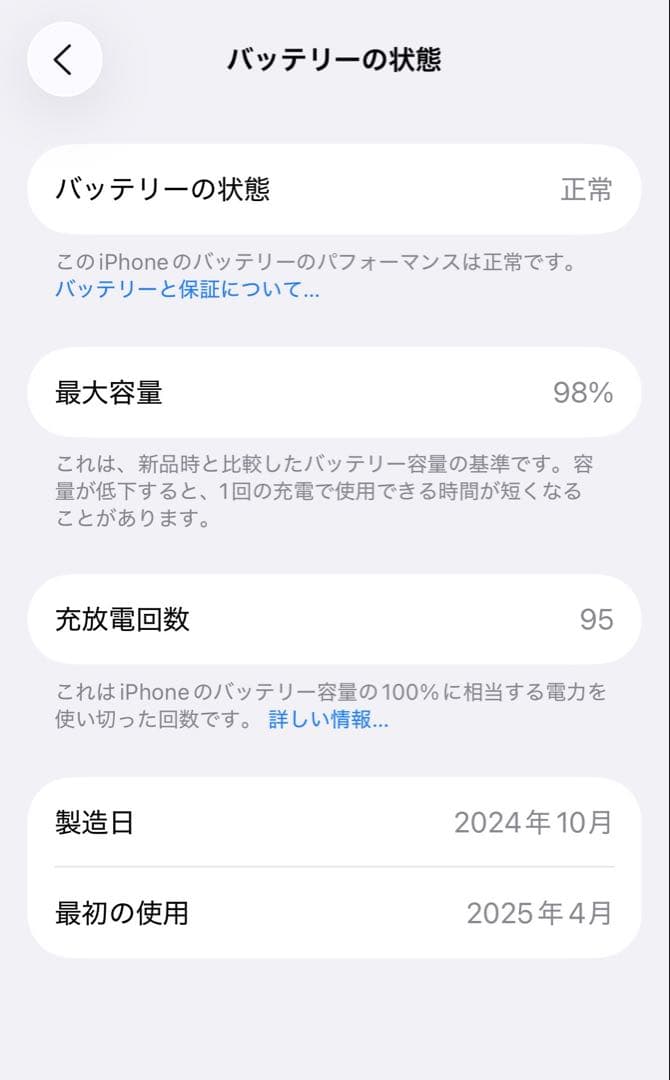 Apple iPhone 15 128GB ホワイト