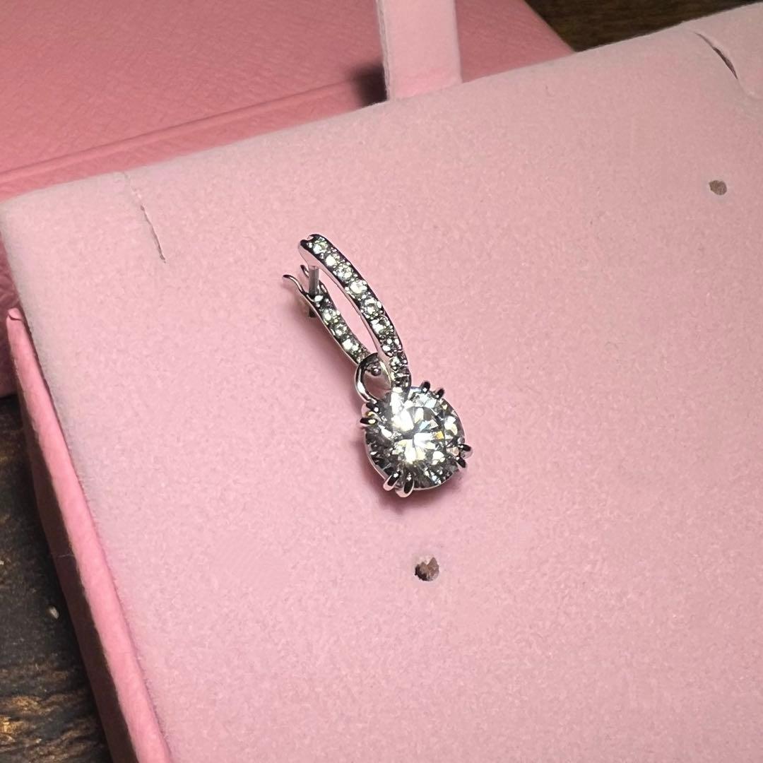 Swarovski/ドロップピアス/ほぼ新品未使用/片耳のみ