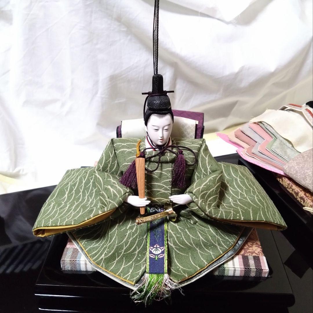伝統的 ひな人形セット 雛人形 平安雛 長月作 十二単衣 日本人形 三月人形