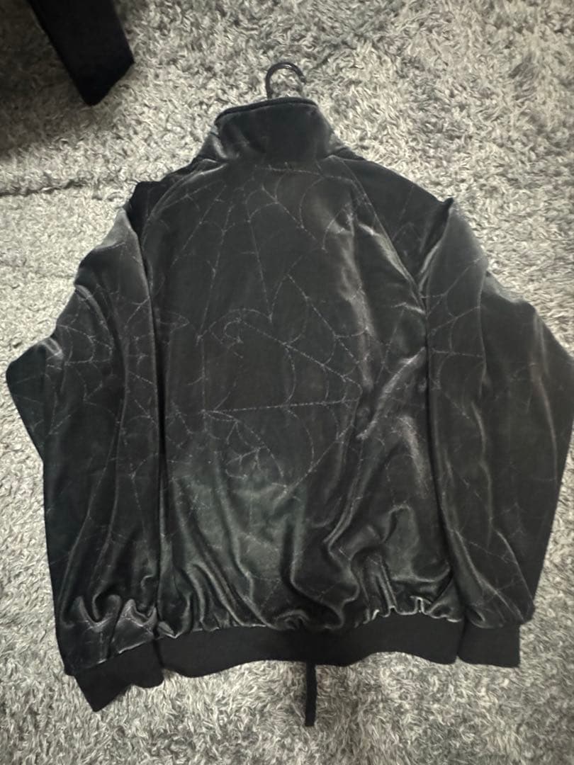 ベロアジャケット スパイダーマン supreme