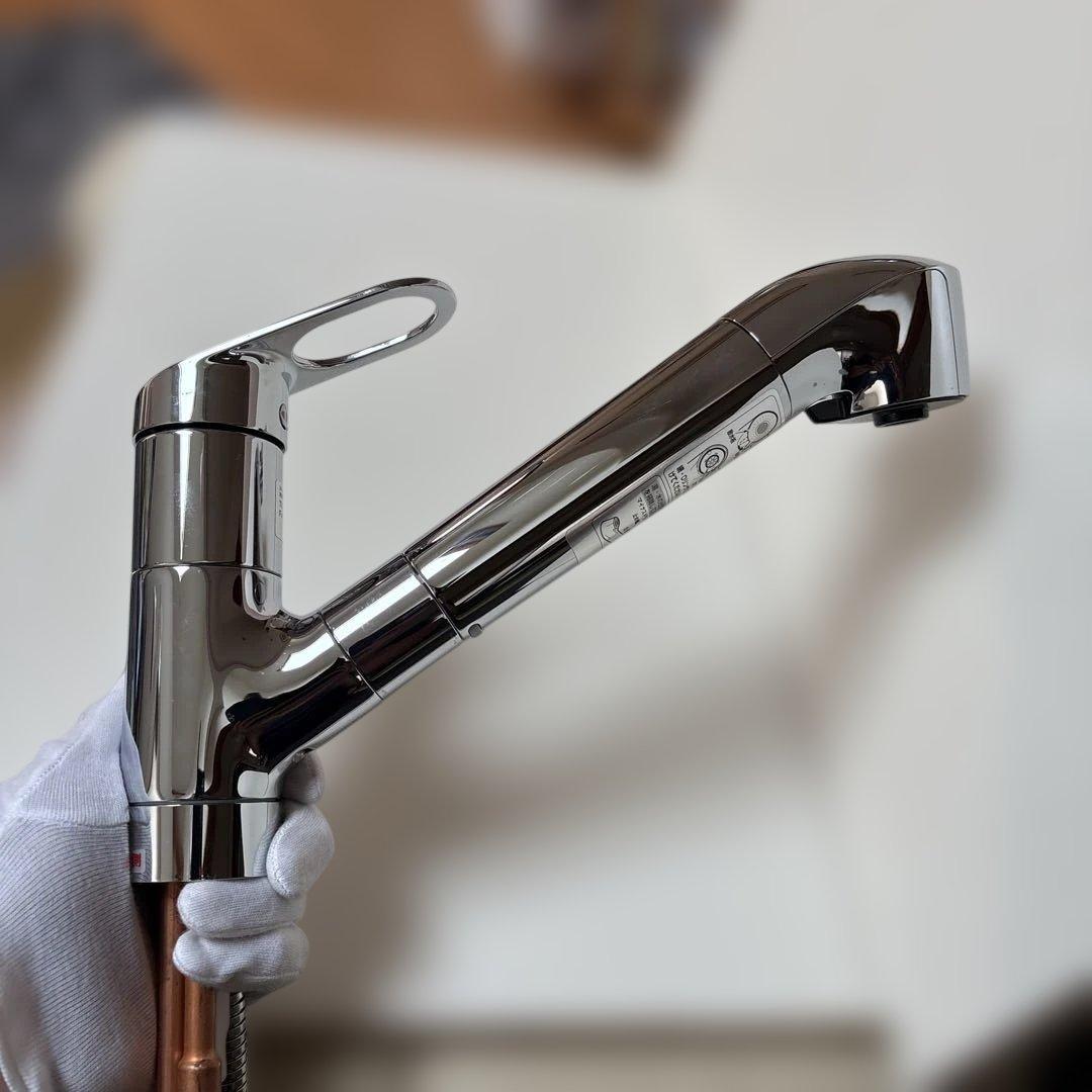 TOTO キッチン用水栓 浄水器内蔵形 シングルレバー混合水栓 TKGG38E