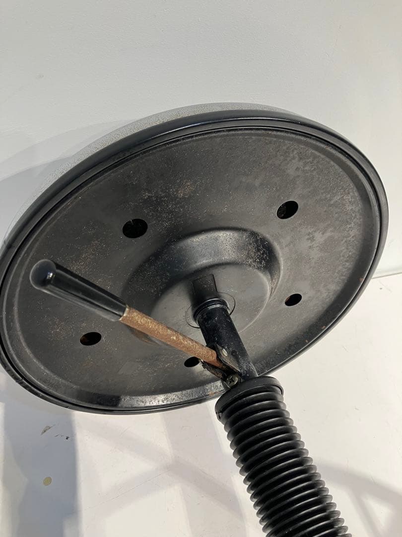 インダストリアル、ヴィンテージ・スチールスツール、オールド、レトロ、椅子、多目的