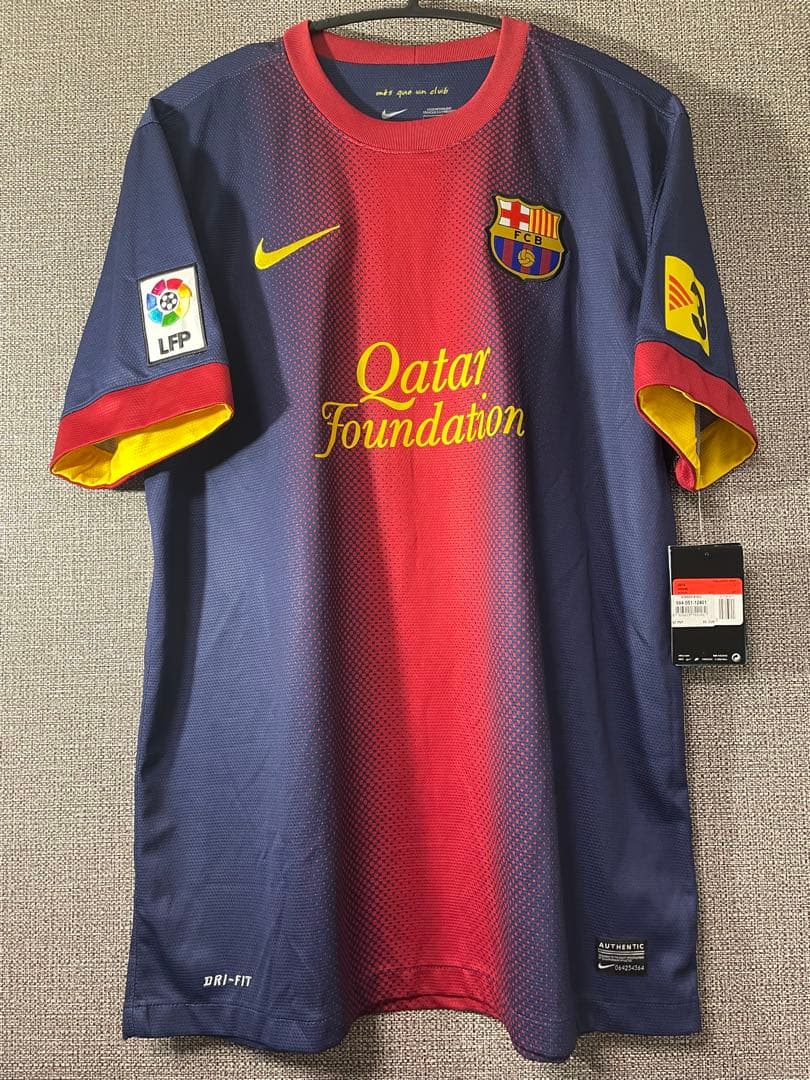 【正規品】バルセロナ　12/13 ホームレプリカ