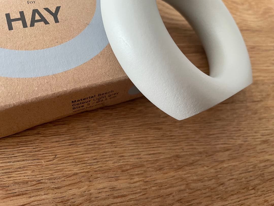 HAY GYM HOOK ジムフック　S タオルハンガー　廃盤　グレー