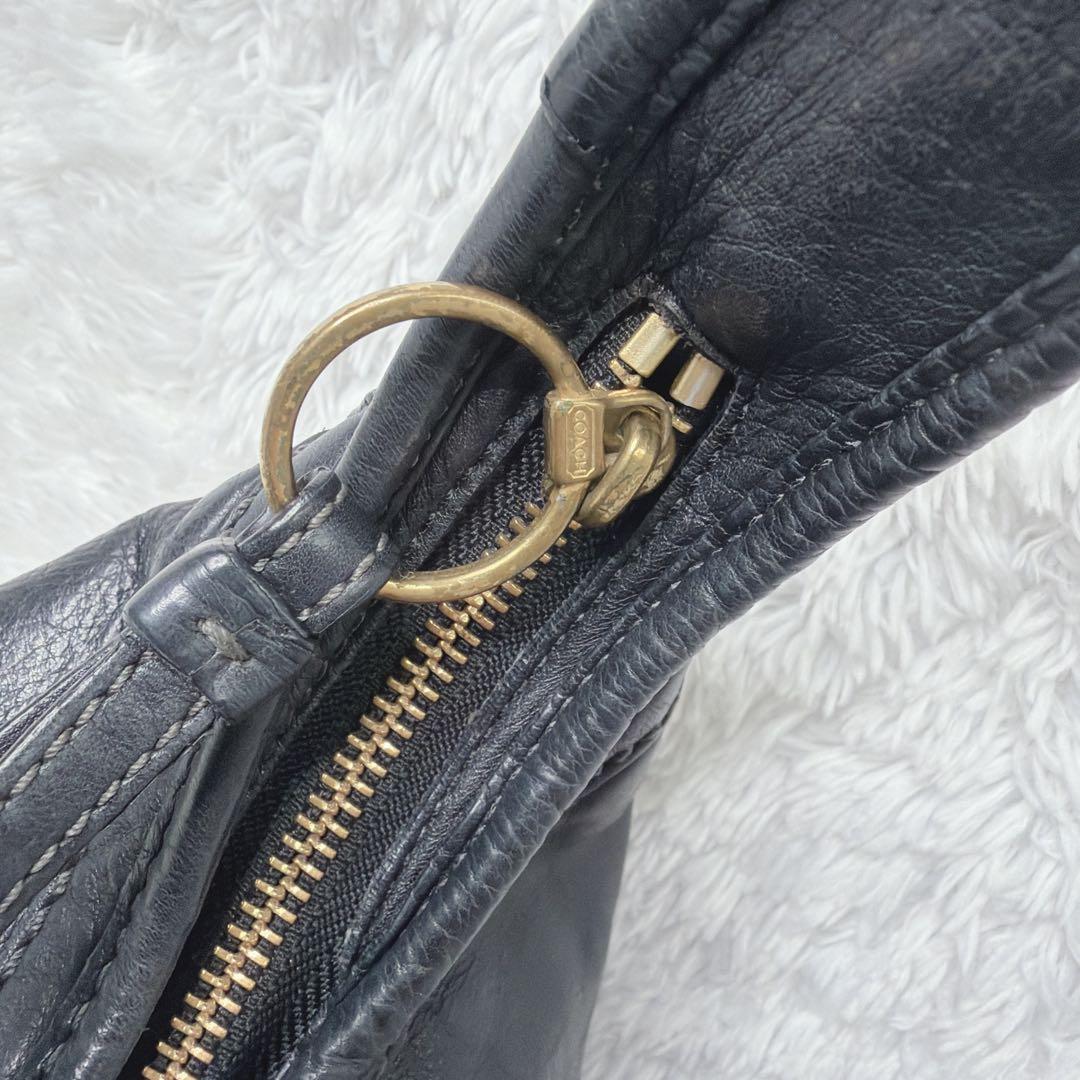 バッグ coach Ergo Pleated Hobo bag y2k black