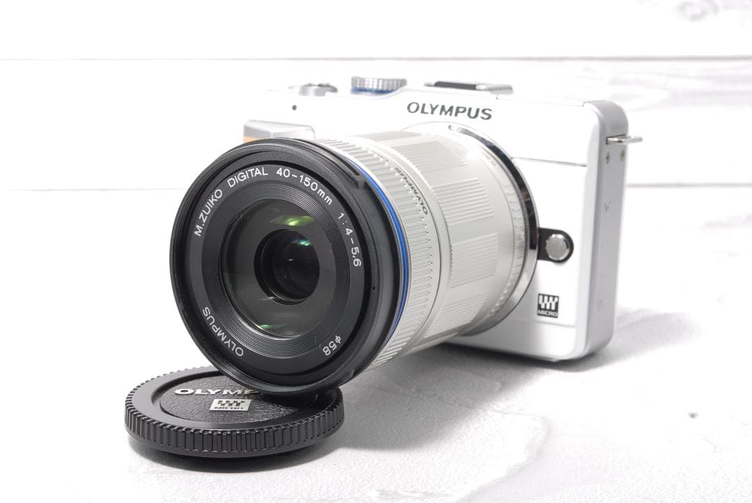 OLYMPUS E-PL1 レンズキット ミラーレス一眼 オリンパス 望遠レンズ