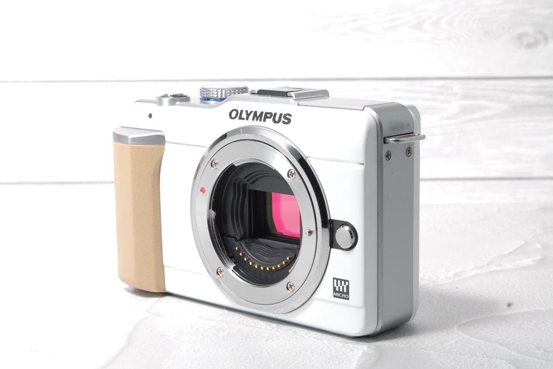 OLYMPUS E-PL1 レンズキット ミラーレス一眼 オリンパス 望遠レンズ