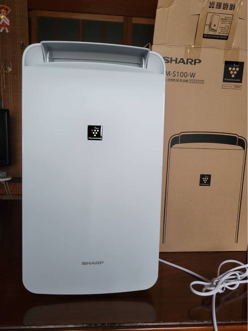 SHARP CM-S100-W 空気清浄機