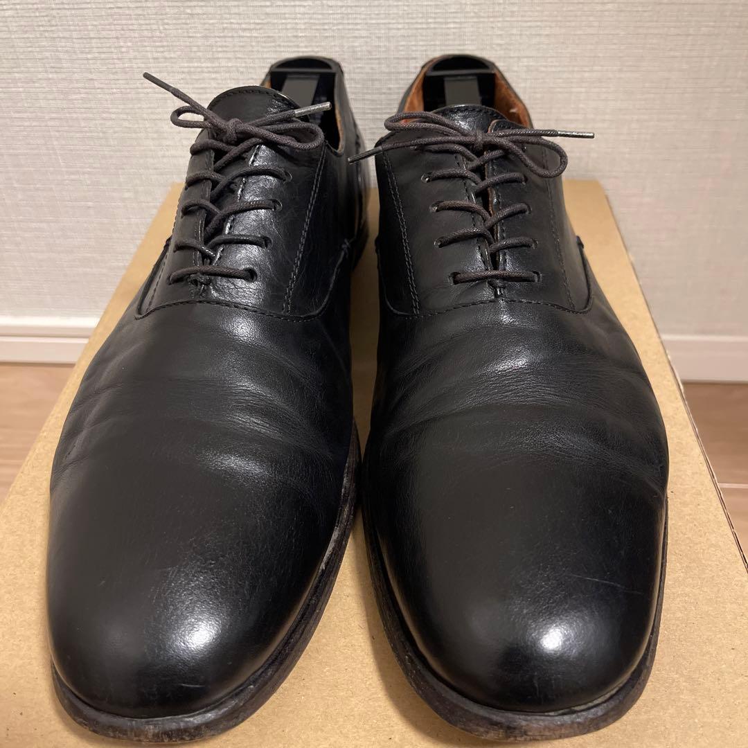 良品 ブッテロ BUTTERO B2192 ドレスシューズ ブラックレザー 42