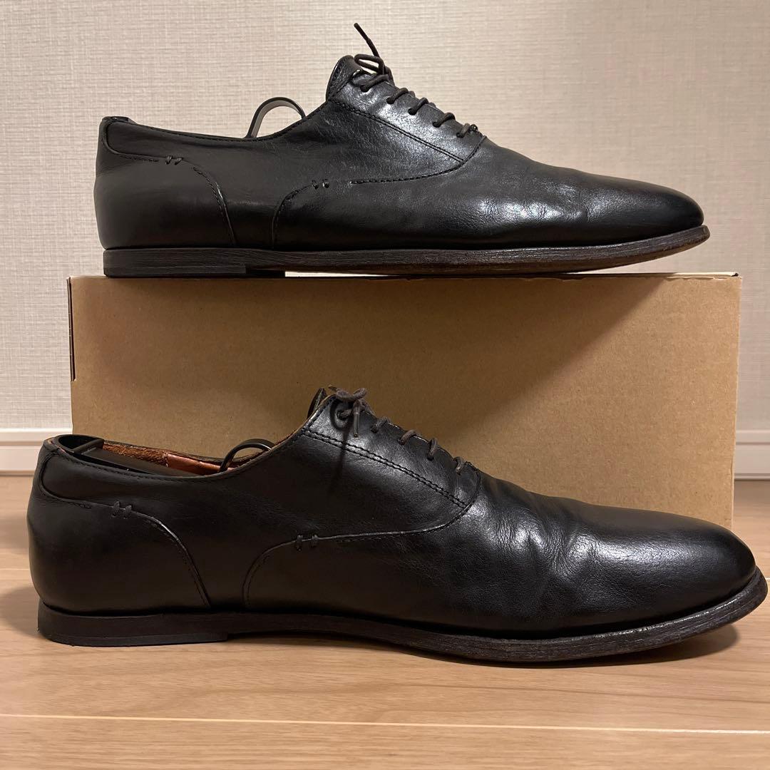 良品 ブッテロ BUTTERO B2192 ドレスシューズ ブラックレザー 42