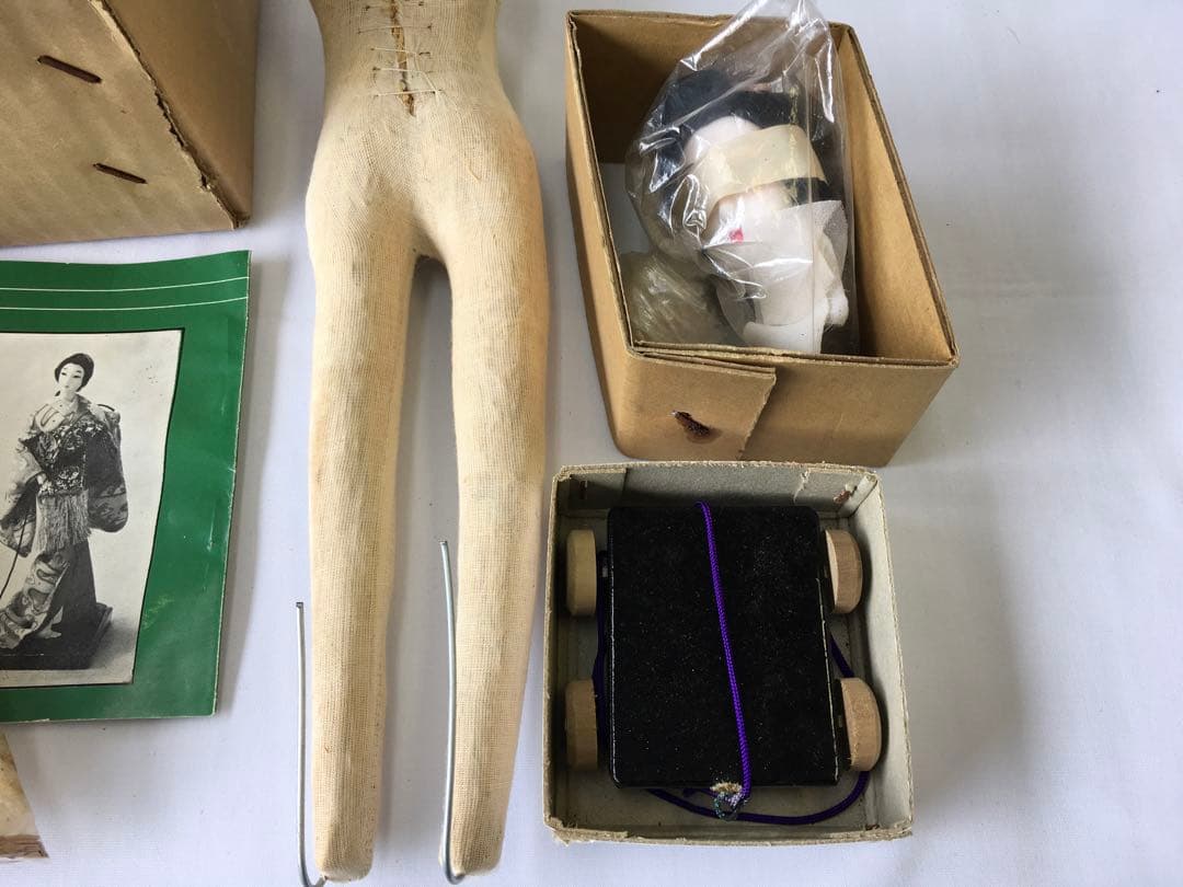 東京高等人形学院 日本人形作成キット　6体セット