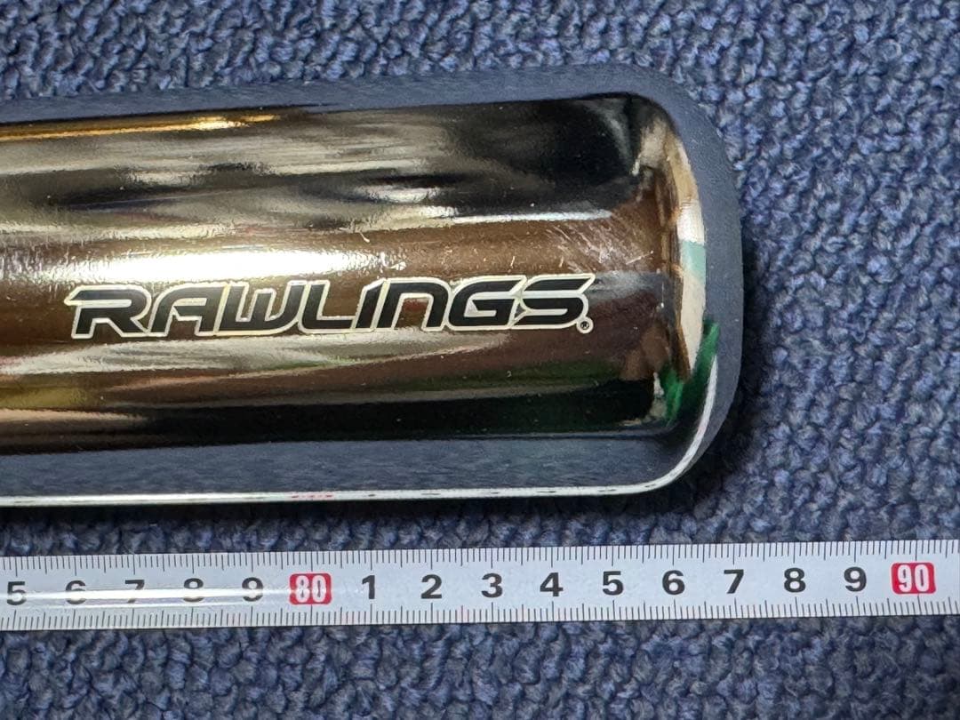 ローリングス 非売品のゴールドバットとシルバーバット 硬式木製バット2本セット